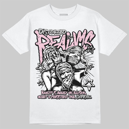 Jordan 5 OG “35th Anniversary” DopeSkill T-Shirt Distorted Realms Graphic Streetwear - White 