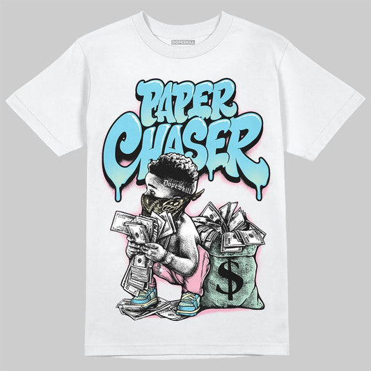 SB Dunk Low Verdy Visty DopeSkill T-Shirt Paper Chaser Boy Graphic Streetwear - White 