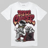 Jordan 3 PRM "Bin 23" DopeSkill T-Shirt Paper Chaser Boy Graphic Streetwear - White 