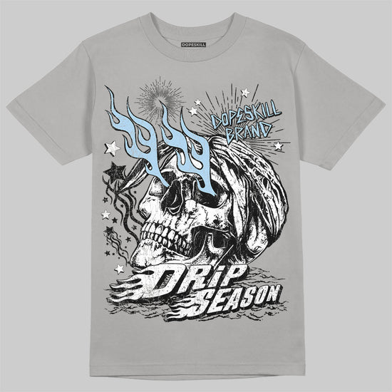 Jordan 5 Retro Wolf Grey (2026) DopeSkill T-Shirt Drip Season Graphic Streetwear - Gravel