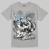 Jordan 5 Retro Wolf Grey (2026) DopeSkill T-Shirt Drip Season Graphic Streetwear - Gravel