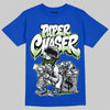 Air Griffey Max 1 Varsity Royal and Volt DopeSkill T-Shirt Paper Chaser Boy Graphic Streetwear - Royal 