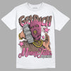 Dunk Low Smokey Mauve Playful Pink DopeSkill T-Shirt Get Rich Graphic Streetwear - White 