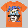 Orange, Black and White Sneakers DopeSkill T-Shirt No Rules Graphic Streetwear - Orange