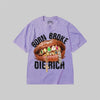 Born Broke Die Rich DopeSkill Premium T-shirt