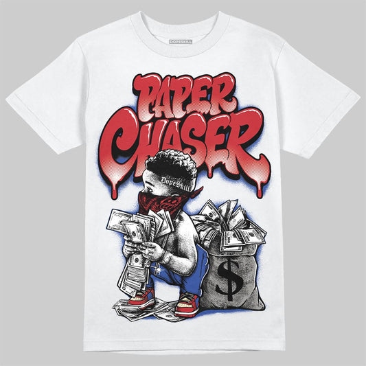 Jordan 4 “Rare Air” DopeSkill T-Shirt Paper Chaser Boy Graphic Streetwear - White