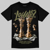 Olive Sneakers DopeSkill T-Shirt Loyalty Graphic Streetwear - black