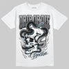Jordan 5 Retro Wolf Grey (2026) DopeSkill T-Shirt Drip or Die Graphic Streetwear - White