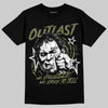 Olive Sneakers DopeSkill T-Shirt Outlast Graphic Streetwear - Black