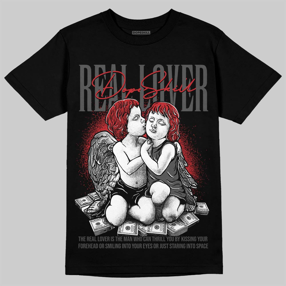 Jordan 6 Bin 23 DopeSkill T-Shirt Real Lover Graphic Streetwear - Black