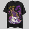 Jordan 12 “Field Purple” DopeSkill T-Shirt Reap What You Sow Graphic Streetwear - Black