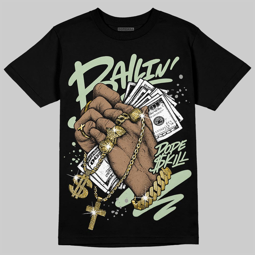 Jordan 4 WMNS “Seafoam” (2025) DopeSkill T-Shirt Always Ballin' Graphic Streetwear - Black