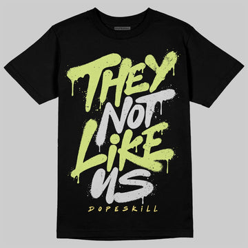 Jordan 4 GS “Light Lemon Twist” DopeSkill T-Shirt They Not Like Us Graphic Streetwear
