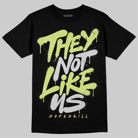 Jordan 4 GS “Light Lemon Twist” DopeSkill T-Shirt They Not Like Us Graphic Streetwear
