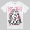 Jordan 4 "Iced Carmine" DopeSkill T-Shirt Real Lover Graphic Streetwear - White