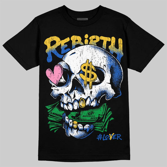 Jordan 3 “Brazil” DopeSkill T-Shirt Rebirth Graphic Streetwear - Black