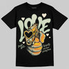 Jordan 4 WMNS “Seafoam” (2025) DopeSkill T-Shirt Love Shot Graphic Streetwear - Black