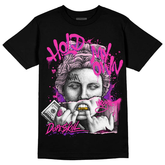 Pink Sneakers DopeSkill T-Shirt Hold My Own Graphic Streetwear - Black