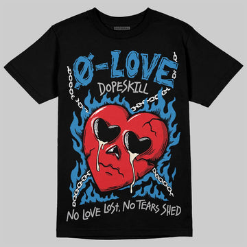 Jordan 3 Retro OG Rare Air DopeSkill T-Shirt Crying Heart Graphic Streetwear - Black