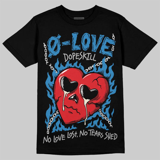 Jordan 3 Retro OG Rare Air DopeSkill T-Shirt Crying Heart Graphic Streetwear - Black