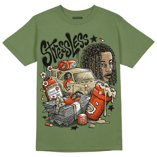 Olive Sneakers DopeSkill Olive T-Shirt Stressless Graphic Streetwear