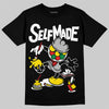 Dunk Low Panda White Black DopeSkill T-Shirt Self Made Graphic Streetwear - Black