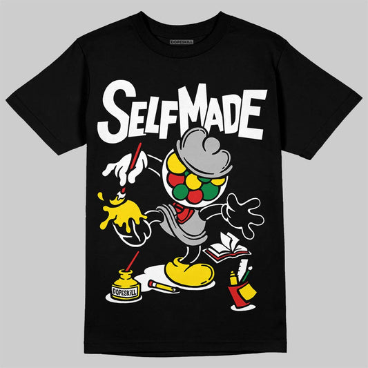 Dunk Low Panda White Black DopeSkill T-Shirt Self Made Graphic Streetwear - Black