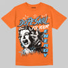 Orange Sneakers DopeSkill T-Shirt Fix Your Energy Graphic Streetwear - Orange
