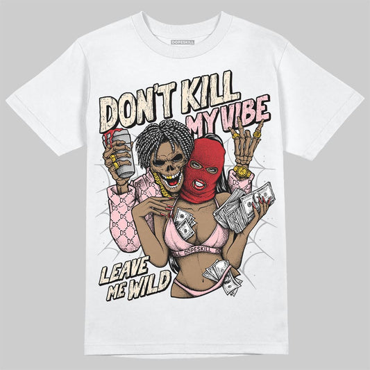 ASICS Gel-Nimbus 10.1 Strawberry DopeSkill T-Shirt Don't Kill My Vibe Graphic Streetwear - White 