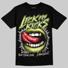 Air Max 90 x Patta Cyber and Particle Grey DopeSkill T-Shirt Lick My Kicks Graphic Streetwear - Black