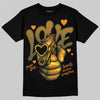 Olive Sneakers DopeSkill T-Shirt Love Shot Graphic Streetwear - Black