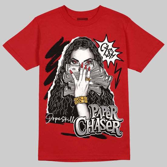 Jordan 4 Retro Toro Bravo DopeSkill T-Shirt NPC Graphic Streetwear - Red