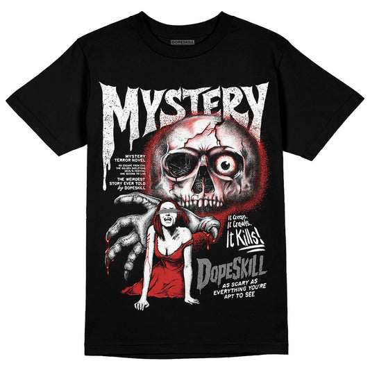 Jordan 1 High OG “Black/White” DopeSkill T-Shirt Mystery Ghostly Grasp Graphic Streetwear - Black