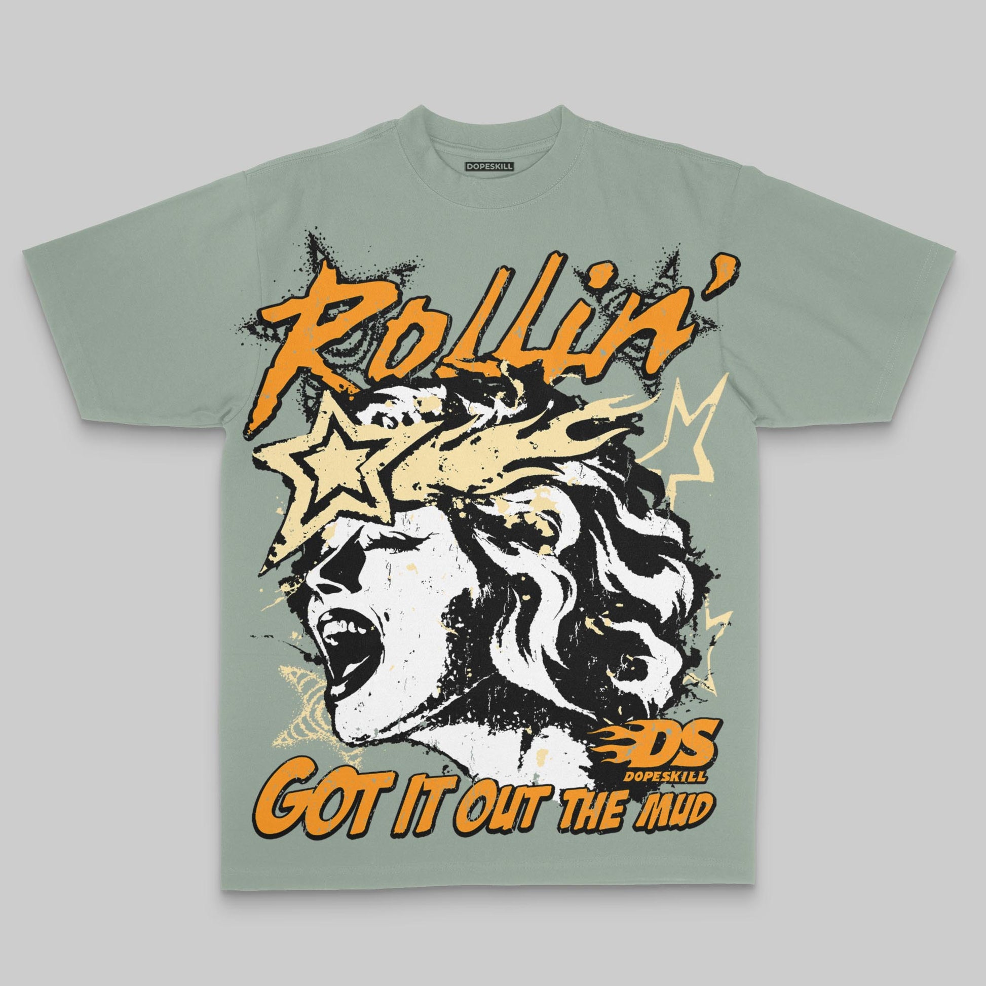 Got It Out The Mud Oversize Print DopeSkill T-shirt Streetwear - bay