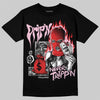 Awake NY x Air Jordan 5 Arctic Pink DopeSkill T-Shirt Drip'n Never Tripp'n Graphic Streetwear - Black