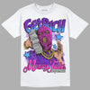 Dunk Low Championship Court Purple DopeSkill T-Shirt Get Rich Graphic Streetwear - White