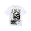 Olive Sneakers DopeSkill T-Shirt Jealousy Graphic Streetwear - White