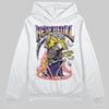 PURPLE Sneakers DopeSkill Hoodie Sweatshirt Heartless Graphic Streetwear - White