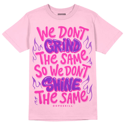 Pink Sneakers DopeSkill Pink T-shirt Grind Shine Graphic Streetwear