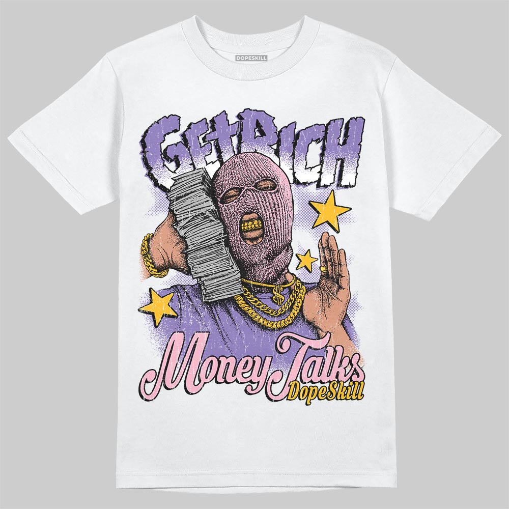 Jordan 11 "Mojave" DopeSkill T-Shirt Get Rich Graphic Streetwear - White