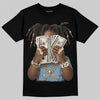 Jordan 9 Powder Blue DopeSkill T-Shirt Rich Youth Graphic Streetwear - Black