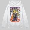 Jordan 12 "Field Purple" DopeSkill Hoodie Sweatshirt Heartless Graphic Streetwear - White