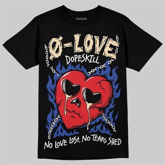 Jordan 3 “Seoul 2.0” DopeSkill T-Shirt Crying Heart Graphic Streetwear - Black