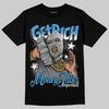Air Max 95 OG Blue Spark DopeSkill T-Shirt Get Rich Graphic Streetwear - Black