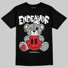 Dunk Low Panda White Black DopeSkill T-Shirt Endeavor Graphic Streetwear - Black