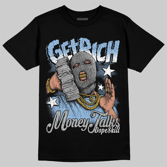 Asics Gel-Cumulus 16 Wash/Independence Blue DopeSkill T-Shirt Get Rich Graphic Streetwear - Black
