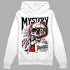 Jordan 1 High OG “Black/White” DopeSkill Hoodie Sweatshirt Mystery Ghostly Grasp Graphic Streetwear - White 