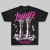 Pink Sneakers Oversize Print 'Loyalty' DopeSkill Graphic T-shirt Streetwear - Black