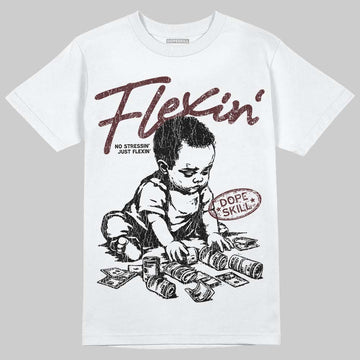 Jordan 11 “China” DopeSkill T-Shirt Flexin' Graphic Streetwear - White