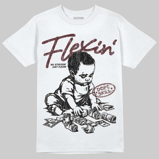 Jordan 11 “China” DopeSkill T-Shirt Flexin' Graphic Streetwear - White